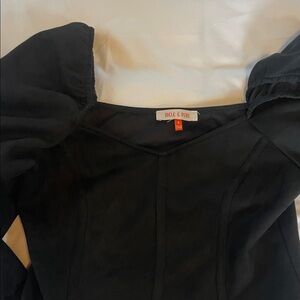 Chic Black Women's Blouse